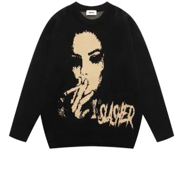 SMOKING SLASHER 니트 스웨터 PCTOKYO
