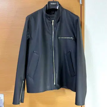 [ STUTTERHEIM ] 발수 가공 싱글 라이더 자켓