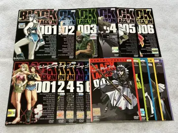BLACK LAGOON 1기~3기 DVD 전17권 전권 세트