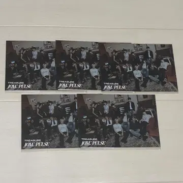 TREASURE LOVE PULSE 엽서 ( 시리얼 미사용 )