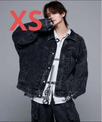 ADRER 빈티지 오버 데님 자켓