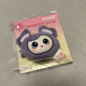 TWICE LOVERYS 봉제 인형 헤어핀 사나 사브리 GIGO 핑