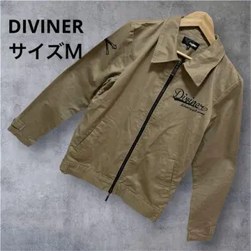 새상품급 DIVINER 스컬 빈티지 커스텀 자켓 베이지