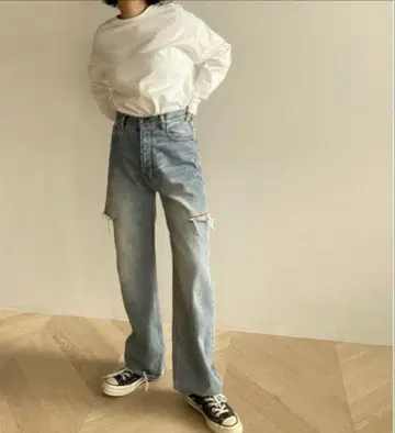 searoomlynn 시루무린 사이드 컷 버튼 플라이 SRN02 블루