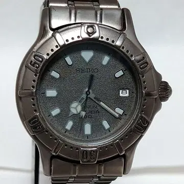 세이코 7n35-6100 티타늄 작동품