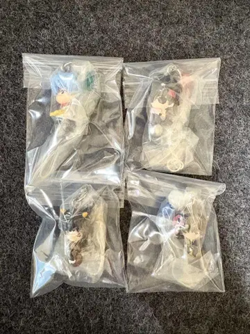 은혼 긴타마 비즈 마스코트 2 긴토키 히지카타 오키타 게도마루 4종 세트