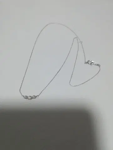 k10WG 다이아 목걸이