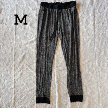 [ M ] 그레이 계열 캐주얼 팬츠 얇은 소재 블랙 롱 팬츠