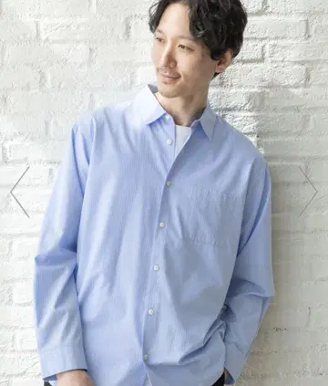 [ GLOBAL WORK ] 사라사마 레귤러 셔츠/긴팔/234563