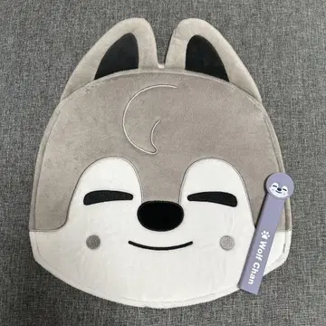 SKZOO 울프 찬 부채 커버 부채 그립
