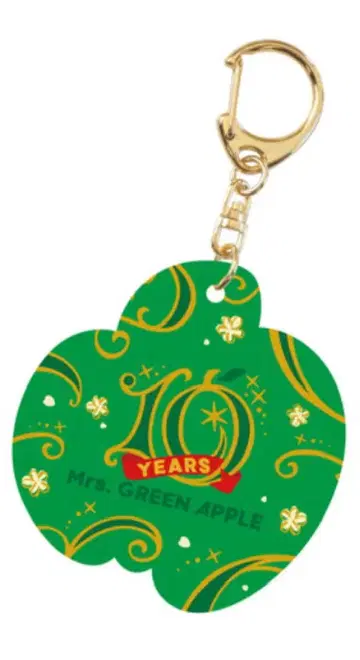 Mrs. GREEN APPLE 10주년 키링 오키나와 한정판