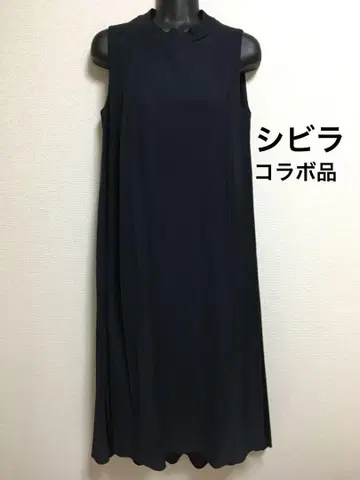 시빌라 데미키테 콜라보 일본제 원피스 드레스 슬리브리스 이토킨