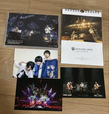 UNISON SQUARE GARDEN 굿즈 5점 세트