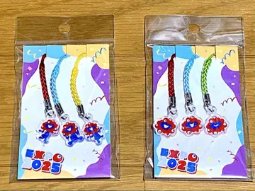 간사이 만박 미야쿠미야쿠 공유 스트랩 3개입 2종 세트