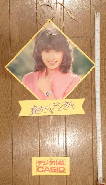 초레어 미하라 준코 CASIO 매장용 팝
