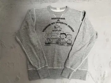 BUZZ RICKSON'S 버즈릭슨 스누피 맨투맨 M 새상품급