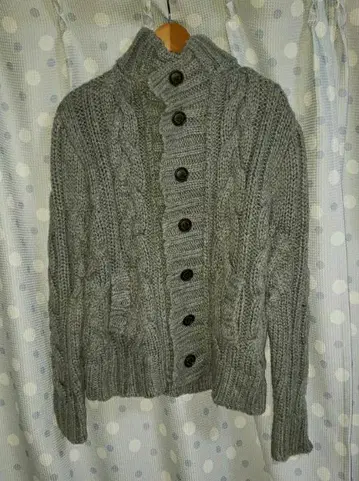 초고대 아바클로 카우 카우친 A&F 니트 가디건 두꺼운 원단