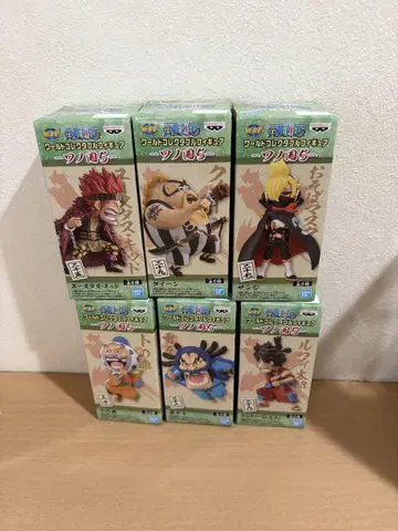 원피스 월드 컬렉터블 피규어 와노쿠니 5 전 6종