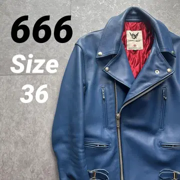 666 더블 라이더 자켓 36 영국제