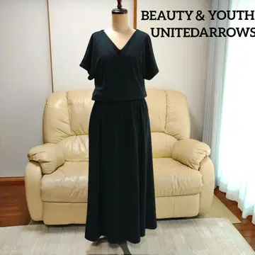 뷰티&유스 유나이티드 애로우즈 티셔츠 맥시 원피스