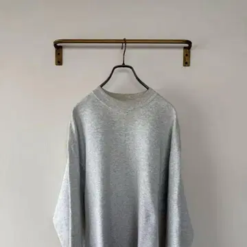 FRUIT OF THE LOOM USA제 그레이 무지 맨투맨 L