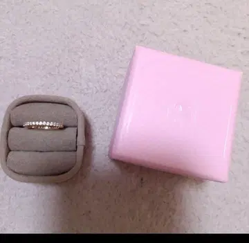 SWAROVSKI 핑크 골드 반지