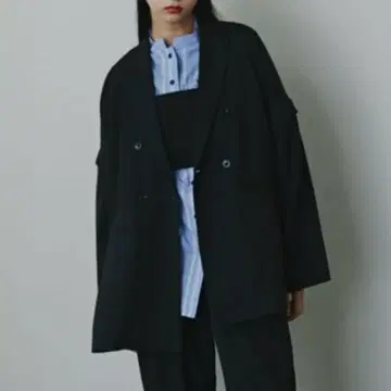 CRELOME 2WAY 오버 자켓