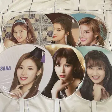 TWICE 사나 부채 묶음 판매