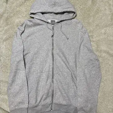 GAP 그레이 후드 부착 후드티