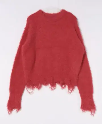M TO R BROKEN SHAGGY KNIT PULLOVER
