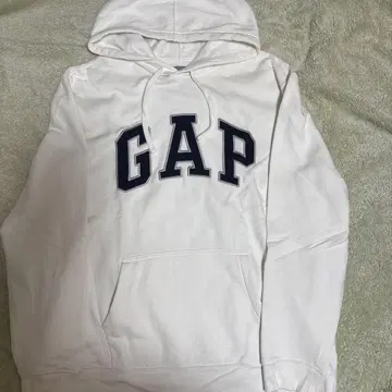 GAP 화이트 후드티 XL