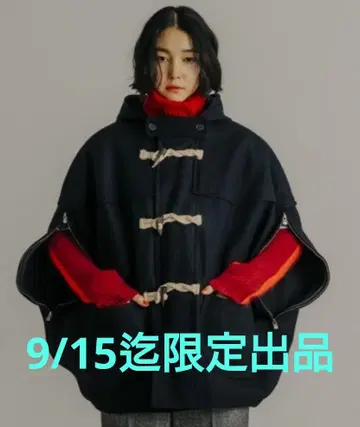 기간 한정 판매 파세타즘 울 서클 케이프 2025AW