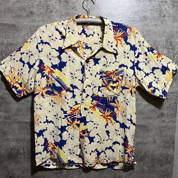 SUN SURF 하와이안 셔츠 M 빈티지?