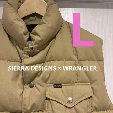 SIERRA DESIGNS x WRANGLER 랭글러 다운 베스트 L