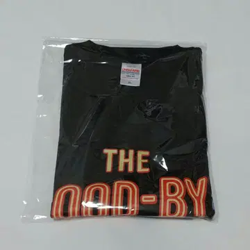 THE GOOD-BYE 티셔츠(네온) 블랙 XL 사이즈
