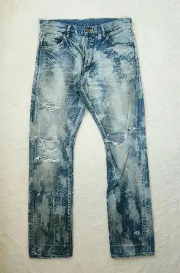 SWAGGER SWG 블리치 크러쉬 데님 W30 일본제