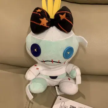 디즈니 스토어 할로윈 봉제 인형 스크램프 스티치