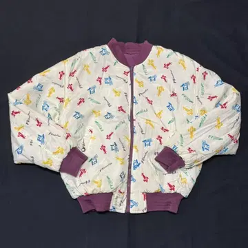 새상품급 80s KADOYA 초레어!! 리버서블 블루종 점퍼 카도야