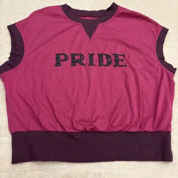 새상품급 Pride 자수 반팔T셔츠 사이즈 38