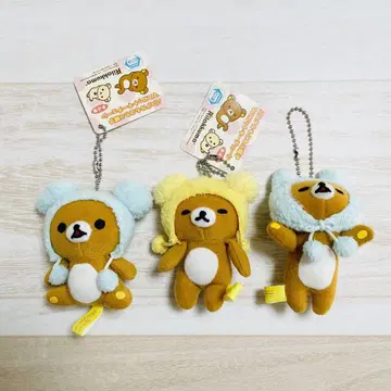 리락쿠마 마스코트 3개 세트