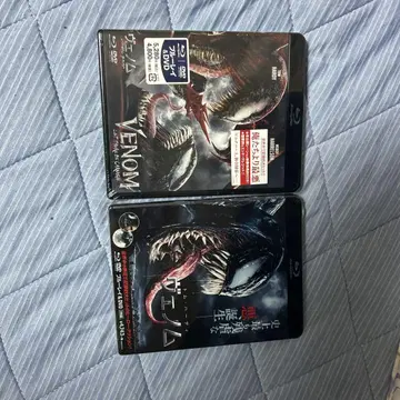 베놈 Blu-ray&DVD 세트 2작품 미개봉 새상품