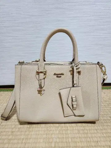 가격 인하 [ 미사용품/노후화 있음 ] 사만사 베가 베이지 숄더백