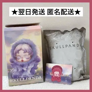 SKULLPANDA 스컬팬더 인상주의 빨간색 Blossom 1