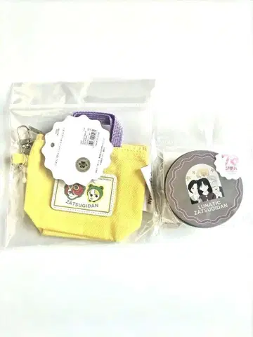 리본 쓰리코인즈 루나틱 서커스 캔 스티커 미니 토트 키링