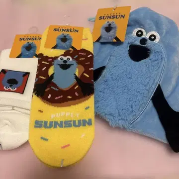 퍼펫 스 땡큐 마트 양말 복조리 3종 세트
