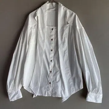 [ her lip to ] Front Bow Poplin Blouse