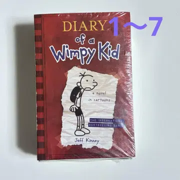 미개봉 새상품 Diary of a Wimpy Kid 7권 세트