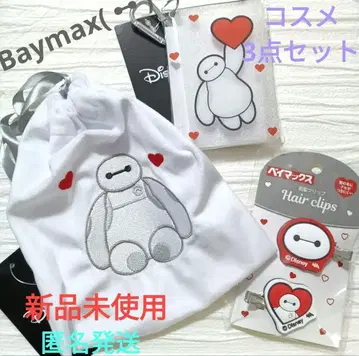 베이맥스 Baymax 아크릴 파우치 복조리 앞머리 클립 키링
