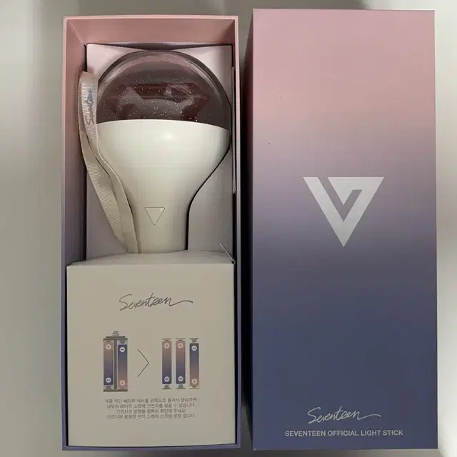 세븐틴 응원봉 캐럿봉 구럿봉