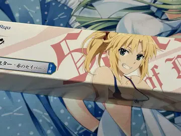 Fate Apocrypha 목욕탕 포스터 빨간색 세이버